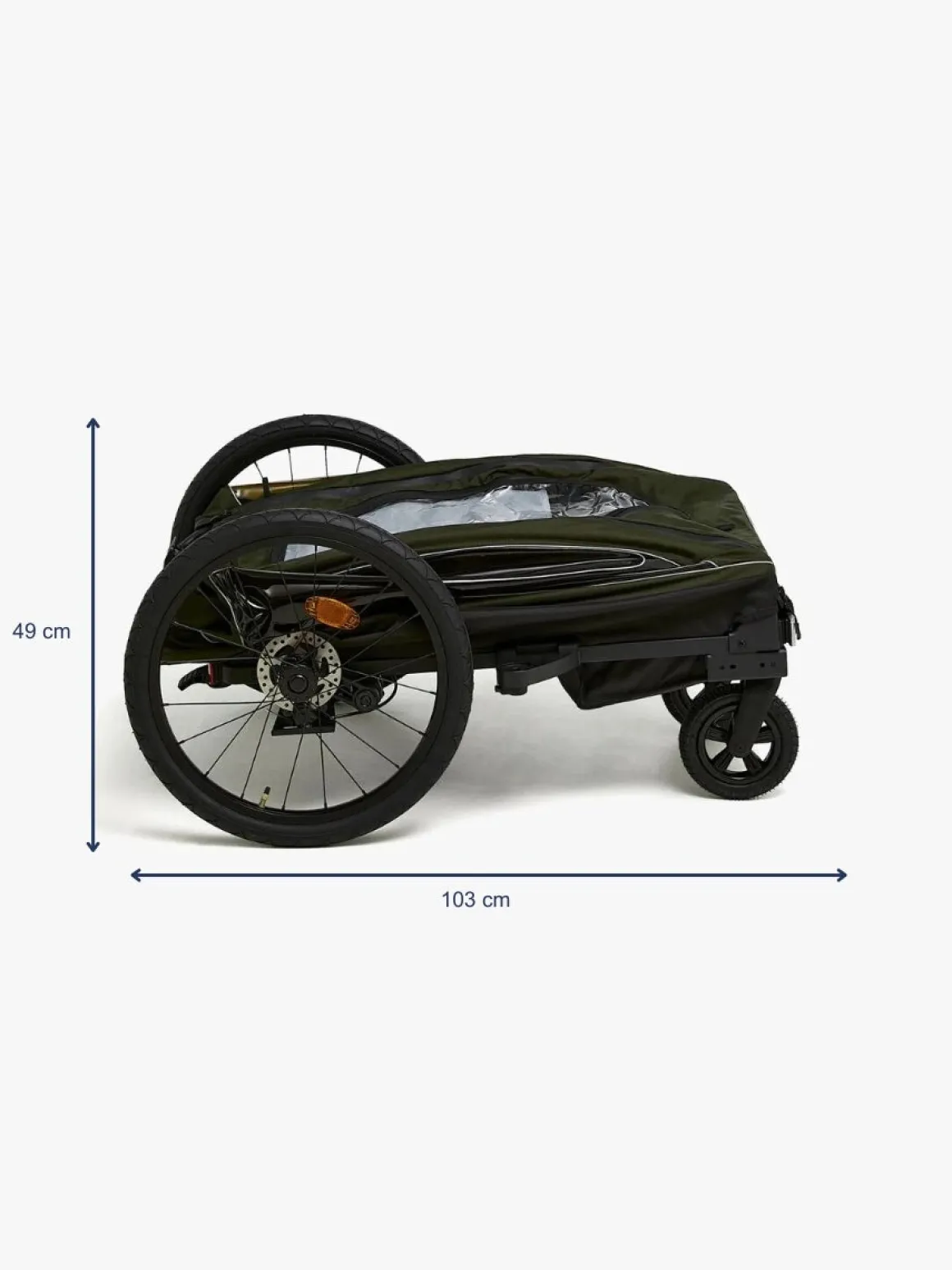 Beemoo Activity Sport Cykelanhænger, Green