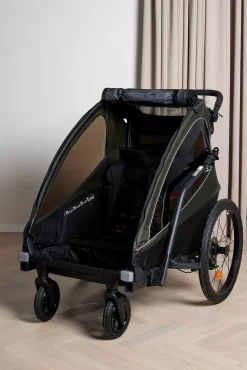 Beemoo Activity Sport Cykelanhænger inkl. Newborn Set, Green