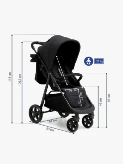 Beemoo BFF20 Klapvogn, Night Black