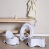 Beemoo CARE Anti-Slip Potte, Toiletsæde og Skammel, Hvid