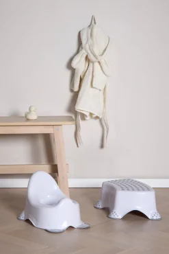 Beemoo CARE Anti-Slip Potte & Skammel, Hvid