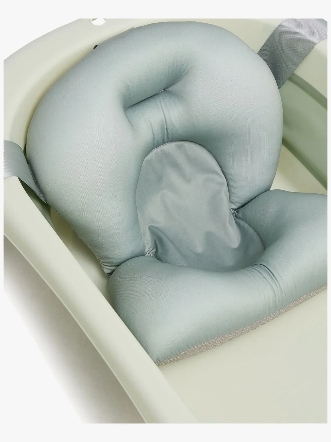 Beemoo CARE Assist Badekar inkl. Badestøtte & Skyllekande, Soft Green