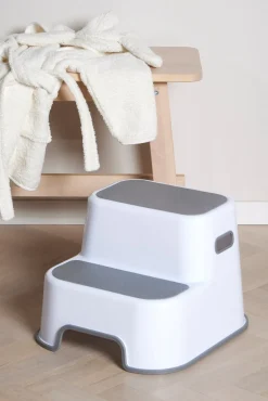 Beemoo CARE Assist Potte & Skammel, White/Grey