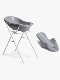 Beemoo CARE Badekar m. Badestol & Stativ, Grå