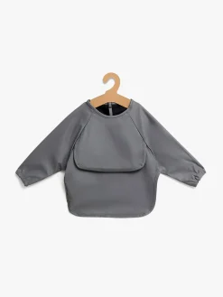 Beemoo CARE Bib Hagesmæk 2-pak, Dark Grey