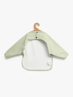 Beemoo CARE Bib  Langærmet Hagesmæk, Soft Green