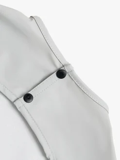 Beemoo CARE Bib  Langærmet Hagesmæk, Light Grey