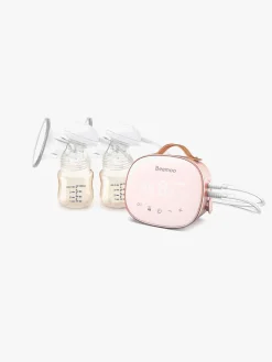 Beemoo CARE Duo Elektrisk Dobbelt Brystpumpe inkl. Modermælksflaske 240 ml 2-pak