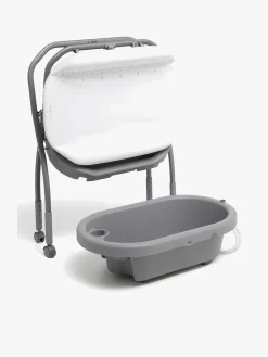Beemoo CARE Flex Puslebord med Badekar, Dark Grey
