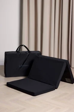 Beemoo CARE QuickFold Weekendseng inkl. Madras, Black