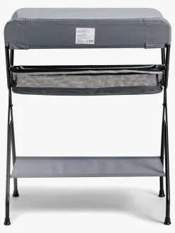Beemoo CARE Sammenfoldeligt Puslebord, Dark Grey