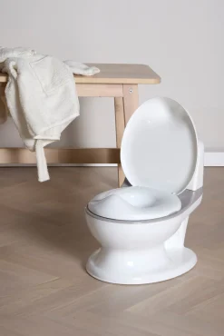 Beemoo CARE Toiletpotte med Lyd, White/Grey