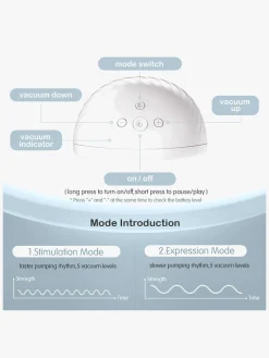 Beemoo CARE Wearable Elektrisk Brystpumpe Dobbelt