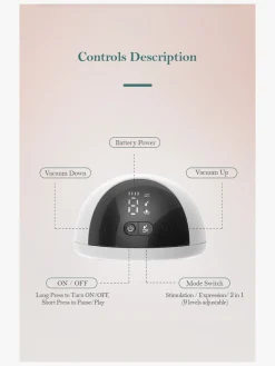 Beemoo CARE Wearable LED Elektrisk Brystpumpe Single