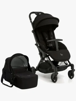 Beemoo Easy Fly Lux 4 Klapvogn med Liggedel, Jet Black