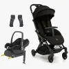 Beemoo Easy Fly Lux 4 Klapvogn inkl Maxi-Cosi CabrioFix Autostol Baby & Base, Jet Black