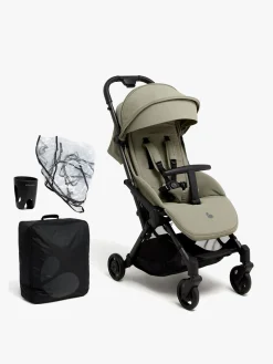 Beemoo Easy Fly Lux 4 Klapvogn inkl. Tilbehørspakke, Spring Green