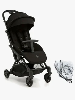 Beemoo Easy Fly Lux 4 Klapvogn inkl Regnslag, Jet Black