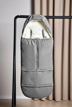 Beemoo Light Kørepose inkl. Forlængerdel, Grey Swallow