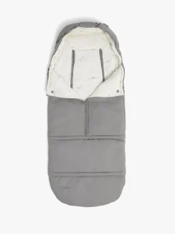 Beemoo Light Kørepose inkl. Forlængerdel, Grey Swallow