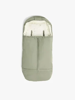 Beemoo Light Kørepose inkl. Forlængerdel, Green Eucalyptus