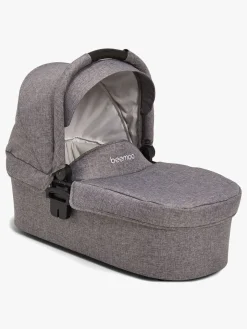 Beemoo Maxi 4 Duovogn inkl. Route i-Size Autostol Baby & ISOFIX Base, Grey Silver/Mineral Gray