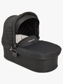 Beemoo Maxi 4 Duovogn inkl. Route i-Size Autostol Baby & ISOFIX Base, Black Silver/Black Stone