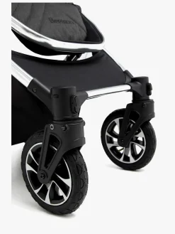 Beemoo Maxi 4 Klapvogn, Black/Silver