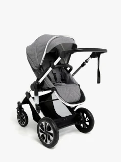 Beemoo Maxi 4 Klapvogn, Grey/Silver