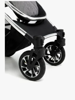 Beemoo Maxi 4 Klapvogn, Grey/Silver