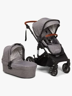 Beemoo Maxi 4 Klapvogn, Grey/Black