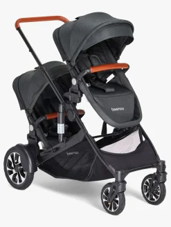 Beemoo Maxi 4 Twin Søskendesæde, Black/Black