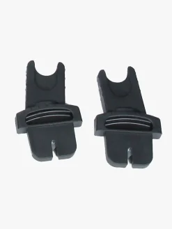 Beemoo Maxi 4 Twin Søskendevogn inkl. Ekstra Søskendesæde & Maxi-Cosi CabrioFix i-Size Autostol Baby & Base, Grey