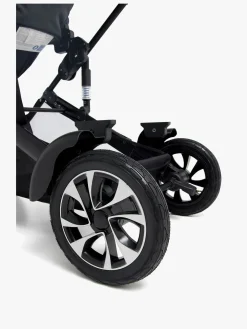 Beemoo Maxi 4 Twin Søskendevogn, Black/Black