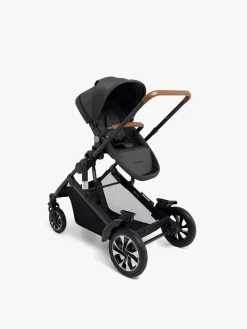 Beemoo Maxi 4 Twin Søskendevogn, Black/Black