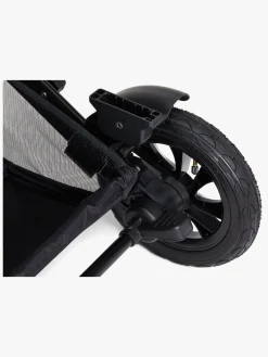 Beemoo Maxi 4 Twin Søskendevogn inkl. Søskendeklapvognsdel, Black/Black