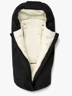 Beemoo Mini Vinterkørepose, Black/Snowflake