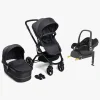Beemoo Move Duo Kombivogn inkl. Maxi-Cosi CabrioFix i-Size Autostol Baby & Base, Asphalt