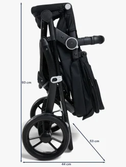 Beemoo Move 2-in-1 Kombivogn, Black