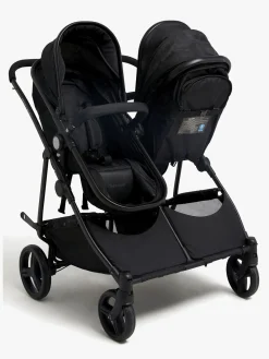 Beemoo Move Twin 2-in-1 Søskendevogn, Black