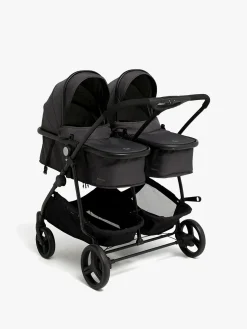 Beemoo Move Twin 2-in-1 Søskendevogn, Asphalt