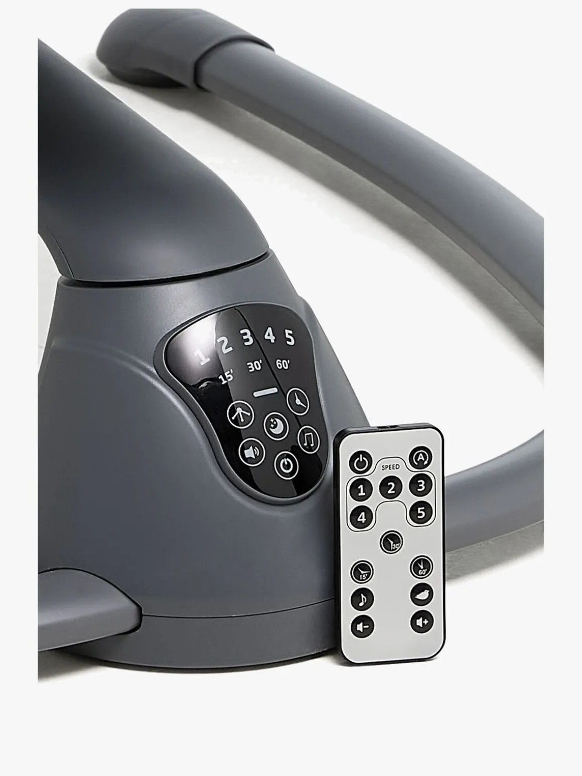 Beemoo PLAY Rocker 2 Skråstol, Ash Grey