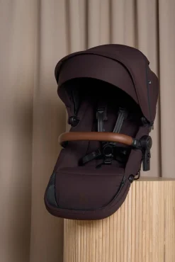 Beemoo Pro Max/Pro Multi 2 Søskendesæde, Espresso Brown