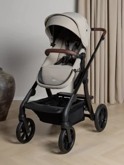 Beemoo Pro Max Søskendevogn inkl. Liggedele, Latte Beige