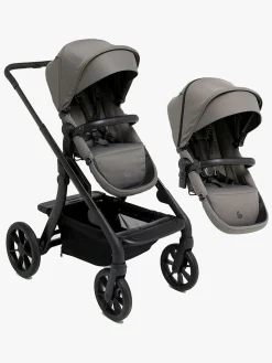 Beemoo Pro Max Søskendevogn, Mocha Grey