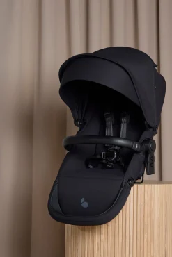 Beemoo Pro Max Søskendevogn inkl. Liggedele, Coffee Black