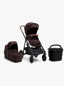 Beemoo Pro Multi 2 Duovogn inkl. Indkøbskurv, Espresso Brown