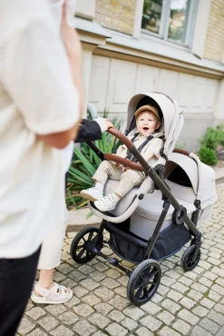 Beemoo Pro Multi 2 Klapvogn, Latte Beige