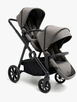 Beemoo Pro Multi 2 Søskendevogn, Mocha Grey