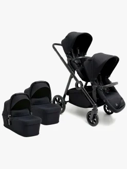 Beemoo Pro Multi 2 Tvillingevogn, Coffee Black